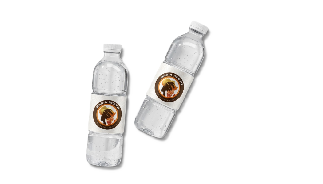 Bouteilles d'eau BAMA